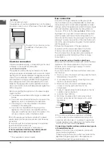 Предварительный просмотр 18 страницы Indesit C 34S G3 R /HA S Operating Instructions Manual