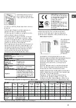 Предварительный просмотр 29 страницы Indesit C 34S G3 R /HA S Operating Instructions Manual