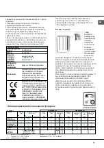 Предварительный просмотр 39 страницы Indesit C 34S G3 R /HA S Operating Instructions Manual