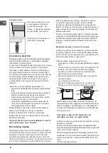 Предварительный просмотр 46 страницы Indesit C 34S G3 R /HA S Operating Instructions Manual