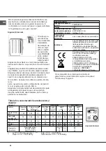 Предварительный просмотр 48 страницы Indesit C 34S G3 R /HA S Operating Instructions Manual