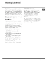 Preview for 5 page of Indesit C3VN1R Operating Instructions Manual