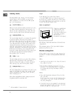 Preview for 6 page of Indesit C3VN1R Operating Instructions Manual