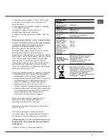 Preview for 13 page of Indesit C3VN1R Operating Instructions Manual