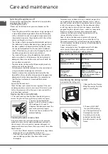 Preview for 28 page of Indesit CI6V E97 A1 HA Operating Instructions Manual