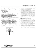 Preview for 20 page of Indesit CTAA 55 NF UK Manual