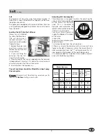 Preview for 5 page of Indesit D41 Instructions For Installation And Use Manual