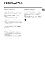 Preview for 37 page of Indesit DDD 5340 C Instructions For Installation And Use Manual