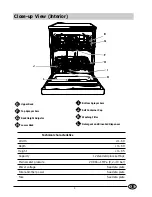 Предварительный просмотр 5 страницы Indesit DE 73 Instructions For Installation And Use Manual