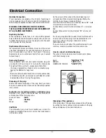 Предварительный просмотр 15 страницы Indesit DE 73 Instructions For Installation And Use Manual