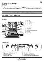 Indesit DFC2C24UK Daily Reference Manual preview