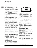 Preview for 14 page of Indesit DFG 03 Operating Instructions Manual