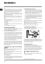 Предварительный просмотр 14 страницы Indesit DFG 04 Operating Instructions Manual