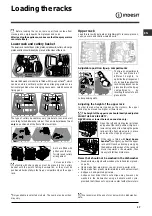 Предварительный просмотр 17 страницы Indesit DFG 04 Operating Instructions Manual