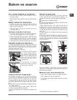 Предварительный просмотр 25 страницы Indesit DFG 15M10 Operating Instructions Manual