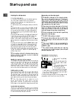 Предварительный просмотр 6 страницы Indesit DFG 261 Operating Instructions Manual