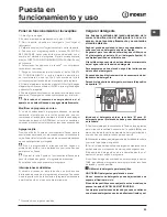 Предварительный просмотр 23 страницы Indesit DFG 26B10 Operating Instructions Manual