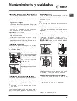 Предварительный просмотр 27 страницы Indesit DFG 26B10 Operating Instructions Manual