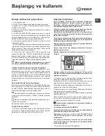 Предварительный просмотр 37 страницы Indesit DFG 26B10 Operating Instructions Manual