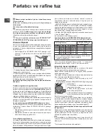 Предварительный просмотр 40 страницы Indesit DFG 26B10 Operating Instructions Manual