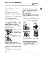 Предварительный просмотр 41 страницы Indesit DFG 26B10 Operating Instructions Manual