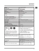 Предварительный просмотр 47 страницы Indesit DFG 26B10 Operating Instructions Manual