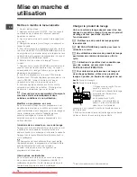 Предварительный просмотр 18 страницы Indesit DFP 272 Operating Instructions Manual