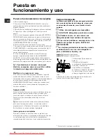 Предварительный просмотр 42 страницы Indesit DFP 272 Operating Instructions Manual