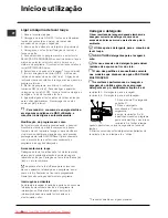 Предварительный просмотр 54 страницы Indesit DFP 272 Operating Instructions Manual