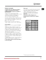 Предварительный просмотр 55 страницы Indesit DFP 272 Operating Instructions Manual