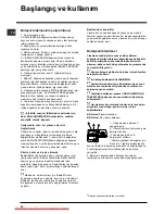 Предварительный просмотр 66 страницы Indesit DFP 272 Operating Instructions Manual