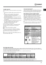 Preview for 31 page of Indesit DFP 2727 Operating Instructions Manual