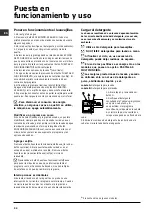 Preview for 34 page of Indesit DFP 2727 Operating Instructions Manual