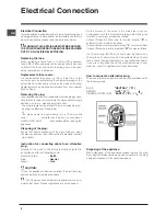 Предварительный просмотр 6 страницы Indesit DFP 27B10 Operating Instructions Manual