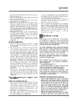 Предварительный просмотр 5 страницы Indesit DFP 27T94 Operating Instructions Manual