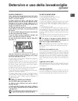 Предварительный просмотр 19 страницы Indesit DFP 27T94 Operating Instructions Manual