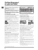 Предварительный просмотр 38 страницы Indesit DFP 27T94 Operating Instructions Manual