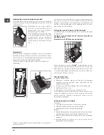 Предварительный просмотр 40 страницы Indesit DFP 27T94 Operating Instructions Manual