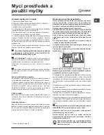 Предварительный просмотр 51 страницы Indesit DFP 27T94 Operating Instructions Manual