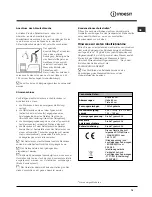 Предварительный просмотр 15 страницы Indesit DFP 573 Operating Instructions Manual