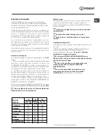 Предварительный просмотр 31 страницы Indesit DFP 573 Operating Instructions Manual