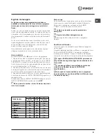 Предварительный просмотр 43 страницы Indesit DFP 573 Operating Instructions Manual