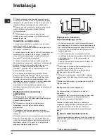 Предварительный просмотр 50 страницы Indesit DFP 573 Operating Instructions Manual