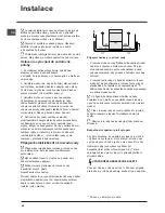 Предварительный просмотр 62 страницы Indesit DFP 573 Operating Instructions Manual