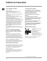 Предварительный просмотр 78 страницы Indesit DFP 573 Operating Instructions Manual