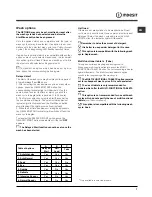 Предварительный просмотр 7 страницы Indesit DFP 5841 Operating Instructions Manual