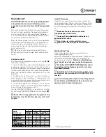 Предварительный просмотр 19 страницы Indesit DFP 5841 Operating Instructions Manual