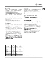 Предварительный просмотр 31 страницы Indesit DFP 5841 Operating Instructions Manual