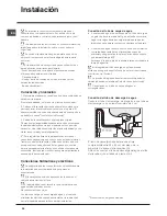 Предварительный просмотр 38 страницы Indesit DFP 5841 Operating Instructions Manual