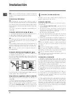 Предварительный просмотр 24 страницы Indesit DFP 58B1 Operating Instructions Manual